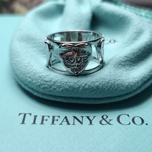 💥Rare Tiffany ring Return to Love sz8💥